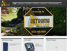 Tablet Screenshot of extremeaudioandvideo.com